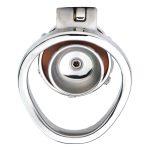 Fake Silicone Stainless Steel Chastity Cage - Image 9