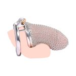 Metal Chastity Cage Mesh Male Locks Devices - Image 7