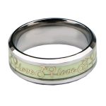 Luminous Metal Cock Ring - Image 7