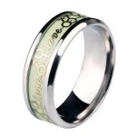 Luminous Metal Cock Ring - Image 8