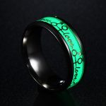 Luminous Metal Cock Ring - Image 5