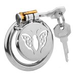Butterfly Flat Chastity Cage With Urethral Sound - Image 2