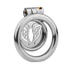 Butterfly Flat Chastity Cage With Urethral Sound - Image 4
