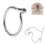 V Shape Stainless Steel Glans Ring - Image 6