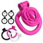 Sissy Rose Chastity Cock Cage - Image 6