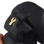 Silicone Hide Lock Chastity Cage - Image 2
