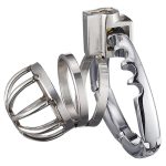 Stainless Steel Adjustable Chastity Cage - Image 6