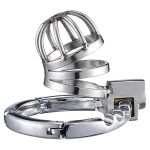 Stainless Steel Adjustable Chastity Cage
