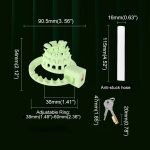 Mesh Flower Cock Cage