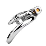 Spike Chastity Cage With Silicone Urethral Catheter - Image 3