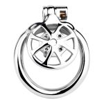 Spike Chastity Cage With Silicone Urethral Catheter - Image 4