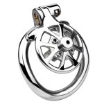 Spike Chastity Cage With Metal Urethral Catheter - Image 7