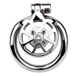 Spike Chastity Cage With Metal Urethral Catheter - Image 8