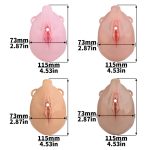 Imitation Labia Chastity Cage