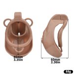 Imitation Labia Chastity Cage - Image 2