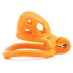 Orange Cobra Male Chastity Cage Kits - Image 2