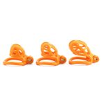 Orange Cobra Male Chastity Cage Kits - Image 4