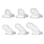 Clear Cobra Male Chastity Cage Kits - Image 6