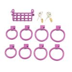 Plastic Double Ended Chastity Cage - Image 11