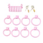 Plastic Double Ended Chastity Cage