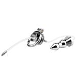 Chastity Cage With Enema Butt Plug - Image 9
