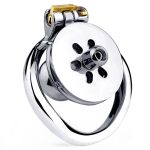 Magic Lock Inverted Chastity Cage With Dildo - Image 9