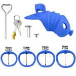 Soft Silicone Fish Chastity Cage - Image 12