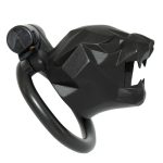 Leopard Head Chastity Cage