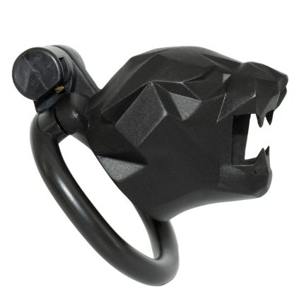 Leopard Head Chastity Cage