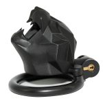 Leopard Head Chastity Cage - Image 5