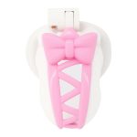 Butterfly Knot Sissy Chastity Cage