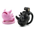 Demon Spiked Lightweight Resin Chastity Cage - Image 6