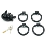 Demon Spiked Lightweight Resin Chastity Cage - Image 2