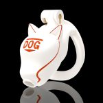 Slave Dog Head Chastity Cage - Dog Word - Image 2