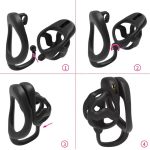 Flip-Top Breathable Chastity Cage - Image 3