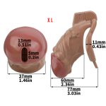 Realistic Penis Resin Chastity Cage - Image 4
