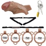 Realistic Penis Resin Chastity Cage - Image 5