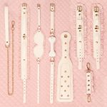 White & Pink Fairy Leather Bondage Kit - Image 7