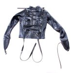 Strict Leather Premium Straight Jacket - Black - Image 4