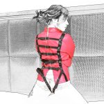 Strict Leather Premium Straight Jacket - Rose - Image 4