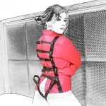 Strict Leather Premium Straight Jacket - Rose - Image 5