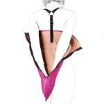 The Y Strap Bondage Armbinder - Zipper - Image 4