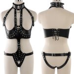 Teddy Bra Waist Belt Strap Corset Bustier - Image 3