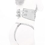 Adjustable Queen PU Leather Costume Bondage Harness - Image 4