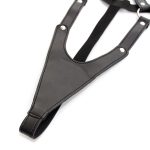 Open Breast Leather Body Harness - Image 3