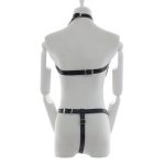 Allure Fetishwear PVC Body Harness Teddy - Image 8