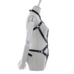 Allure Fetishwear PVC Body Harness Teddy - Image 5