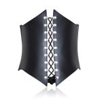 Leather Buckle Strap Waspie Corset - Image 3