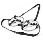 Female Fetish Metal Ring Bra - Image 3
