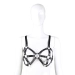 Female Leather Bondage Bra - Image 3